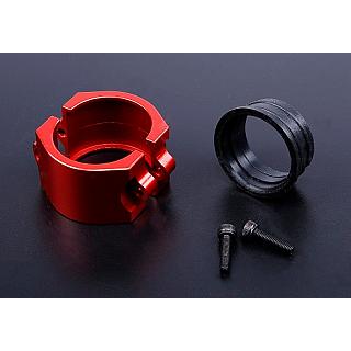 Baja Header Exhaust Clamp Alloy Heavy Duty RED fit Tuned Pipe