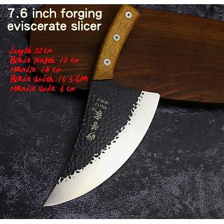 7.6&quot; Boning Slicing Hand Forged Texture Knife Japanese Viking St