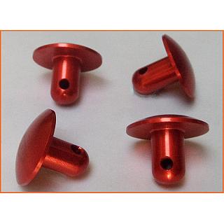 Baja CNC Lower Skid Plate Body Pod Pins (4) Orange 95239  66079