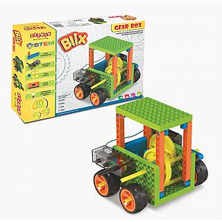 Blix Gear Box 100+ Parts Motorised Build 10 Types of Models