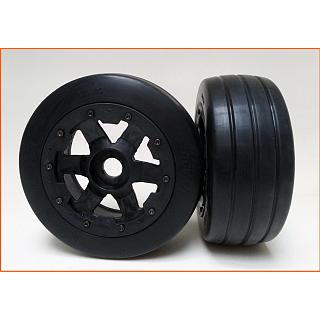 5B Front Slick Tyres on Supersix Wheels 95093