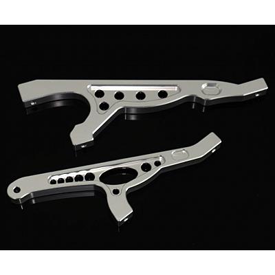 Clearance 30°N Front & Rear Chassis Brace Silver fit 5iveT DTT L