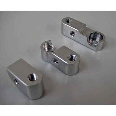 Baja Chassis Mounts Billet Silver by F5M 85215