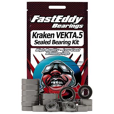 Vekta.5 Full Bearing Kit by Team Fast Eddy for Kraken Vekta.5