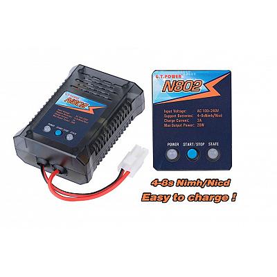 GT-N802TAM AC charger Nimh/Nicad 4-8 cell 2amp