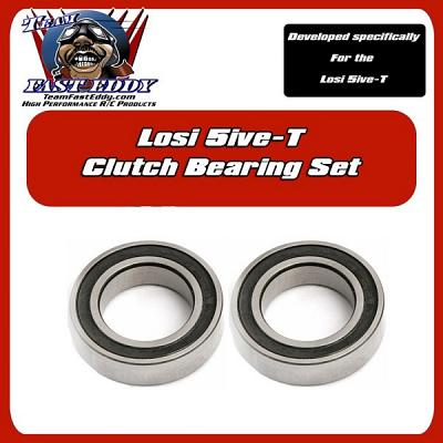 Clutch Bearing Set for Losi 5ive T by Team FastEddy