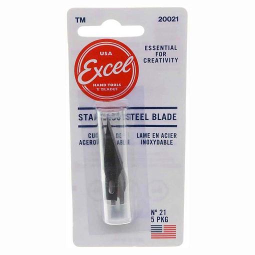 Excel 20021 Stainless Steel Blades (Pkg Of 5)
