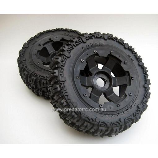 Trencher Style 5T SC & Losi 5ive Wheels & Tyres FRONT