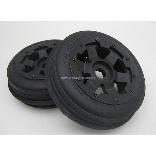 5B Sand Paddle FRONT Tyres on Super Six Wheels 85046