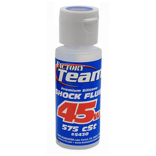 Silicone Shock Fluid 45Wt 575cSt 100% Silicone by Team Associate