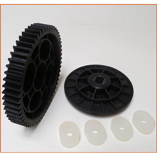 Baja Spur Gear 57T Drive with Absorbers 85033  66062
