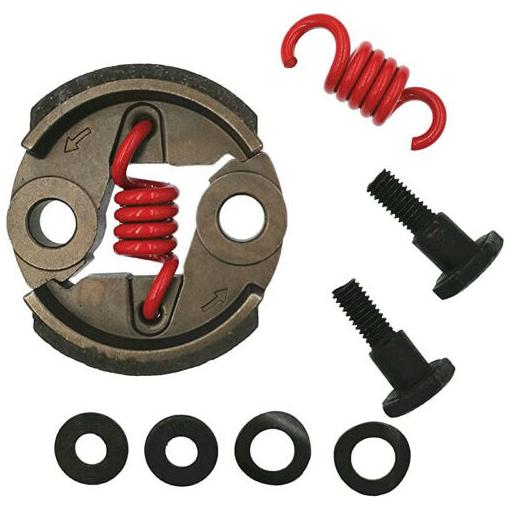 NEW Clutch Shoes Hard Wearing 8k RPM Spring Bolts & Washer Kit