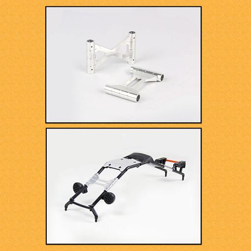 Baja Roll Cage Quick Release Kit 2pce SILVER