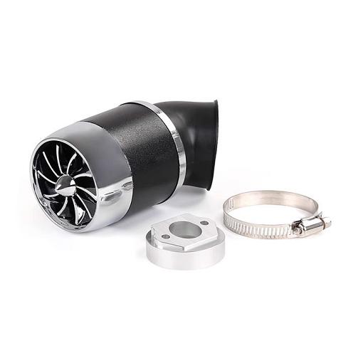 Baja Hi Flow Inclined Air Filter with UFO Type Element Silver fi