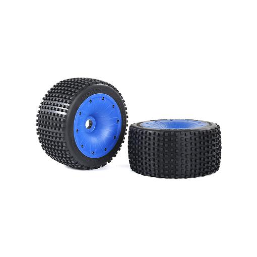 Rovan/Rofun Baja 5B v2 Dirt Buster Block Pin Rear Wheel & Tyres