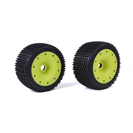 Rovan/Rofun Baja 5B v2 Dirt Buster Block / Pin Rear Wheel & Tyre