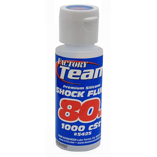 Silicone Shock Fluid 80W 1000cSt 100% Silicone by Team Associate