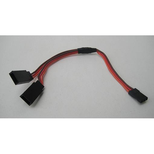 2 way Splitter Cable 22AWG JR 150mm long