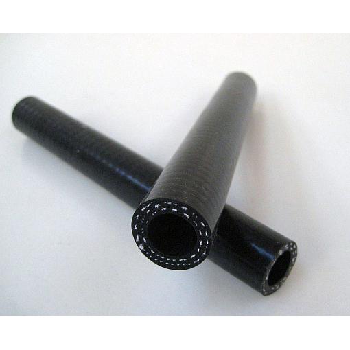 Exhaust Tube (2)Hi Temp Silicone Black 150mm lg Silencer