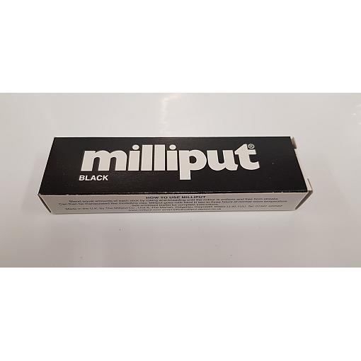 Milliput Black Epoxy Putty 2-part 113.4g