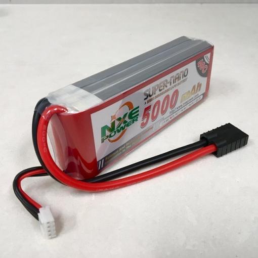 NXE 11.1V 5000mAh 40C Soft Case Lipo Battery Traxxas Connector