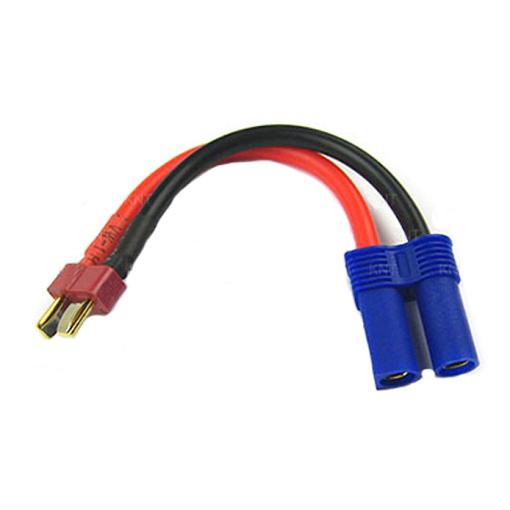 Tornado RC Cable Adaptor Male Deans to Female EC5 14AWG 7cm 0.08