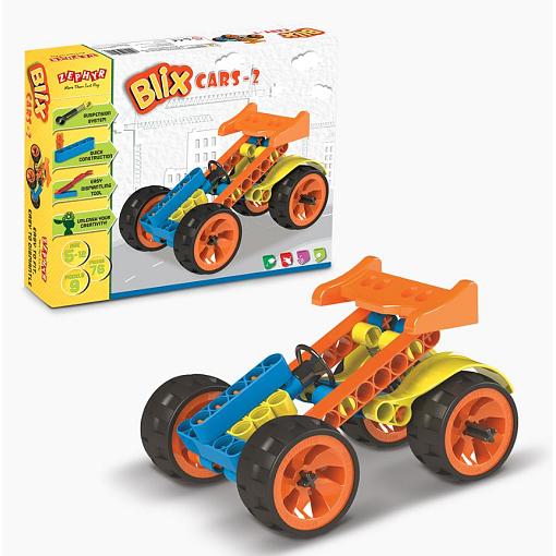 Blix Cars 2 76 Parts Build 10 Types of Models suit 5-12years