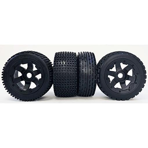Dirt Buster v2 Rear & Front Wheel & Tyres Set on Supersix
