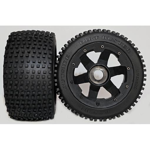 Baja Dirt Buster v2 Rear Tyres on Supersix Wheels