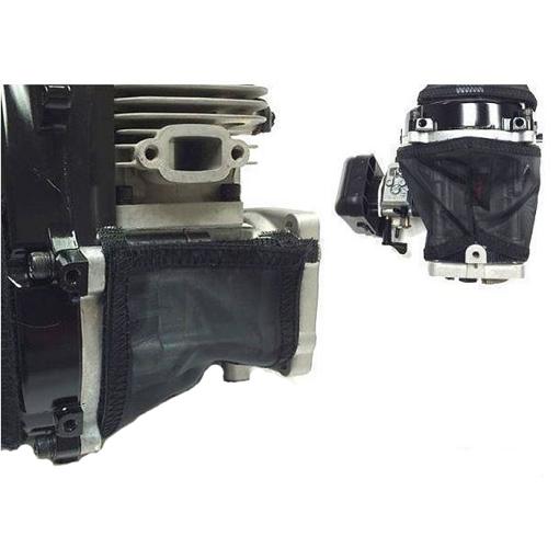 Crankcase Flywheel Cover for G320RC Zenoah by Outerwears Black