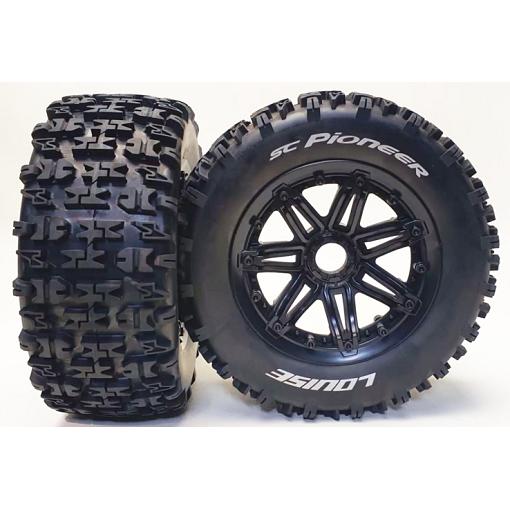 Louise 1/5 Rear/Front SC-Pioneer Wheels & Tyres (2) Losi HPI RV