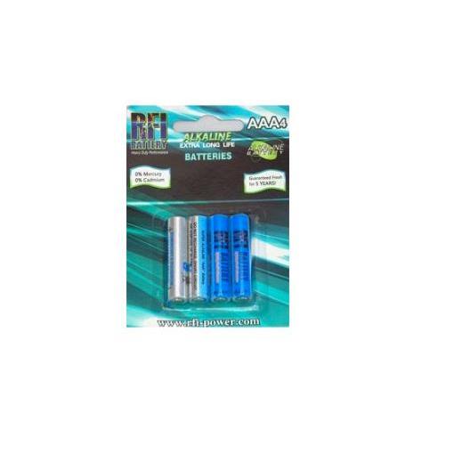 RFI AAA Batteries Super Alkaline (4)