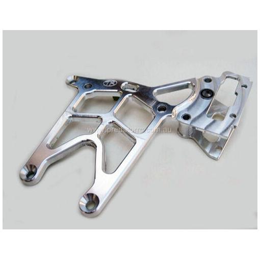 Turtle Racing Rear Upper Chassis Plate and Brake Mount Raw