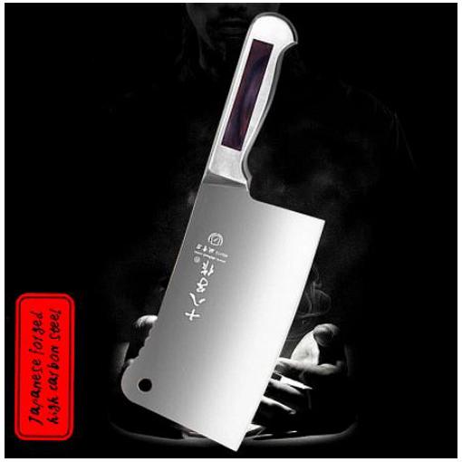 Meat Cleaver Chopper Japanese Style High Carbon Stainless Steel