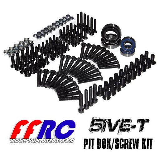 Losi 5ive Pit Box Kit Parts & Screws 163pcs by FullForce