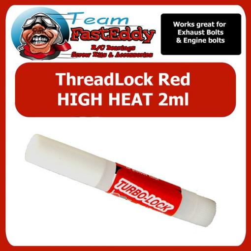 Thread locker High Heat Red