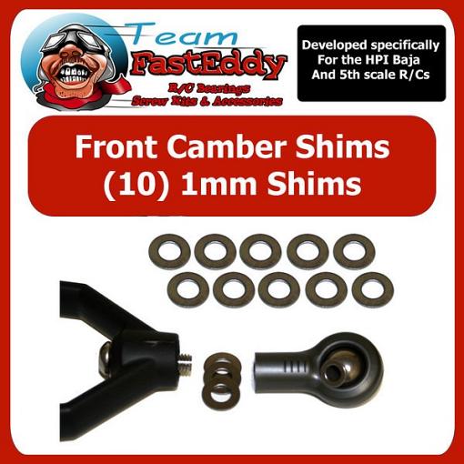 Team FastEddy Front Camber Shims for HPI Baja 5B 5T